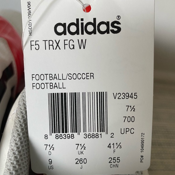 Adidas Cleats (W 9) - Picture 6 of 6